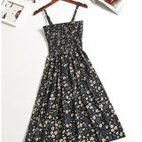 Summer Chiffon Camisole Sleeveless Dress 2025