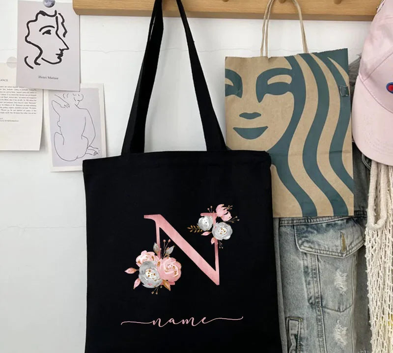 Personalized Canvas Tote Bag