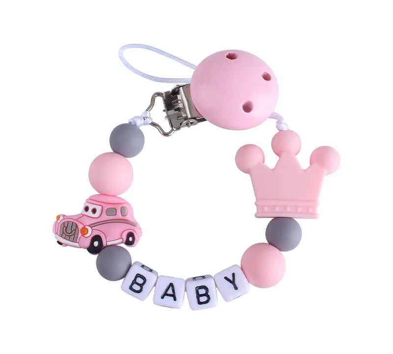 Personalized Name Pacifier Chain