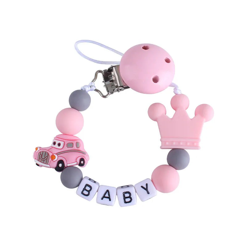 Personalized Name Pacifier Chain