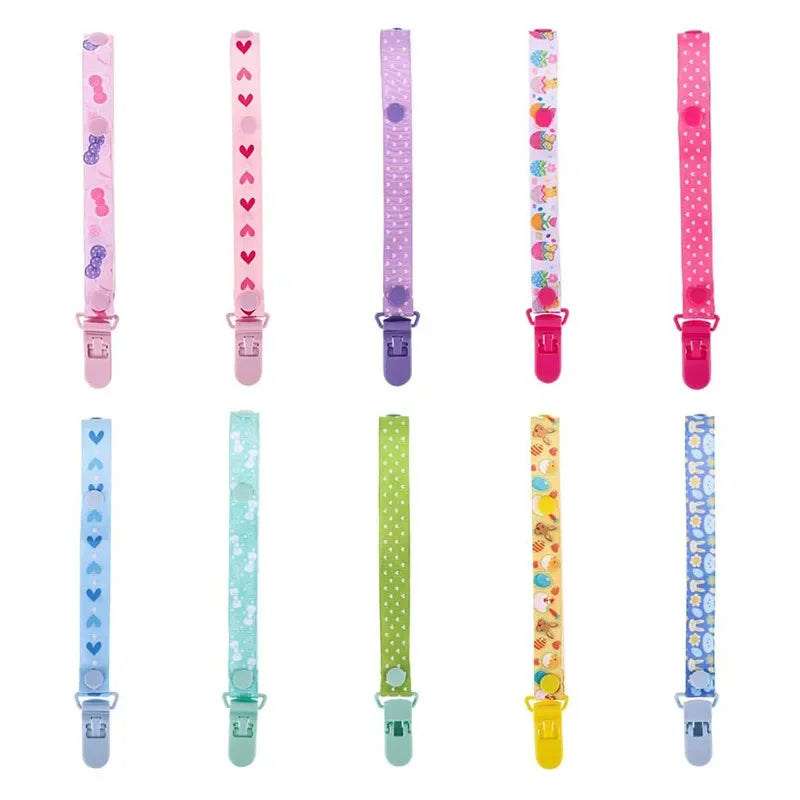 Baby Pacifier Clips Set