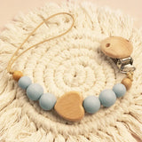 Custom Name Wooden Pacifier Clip