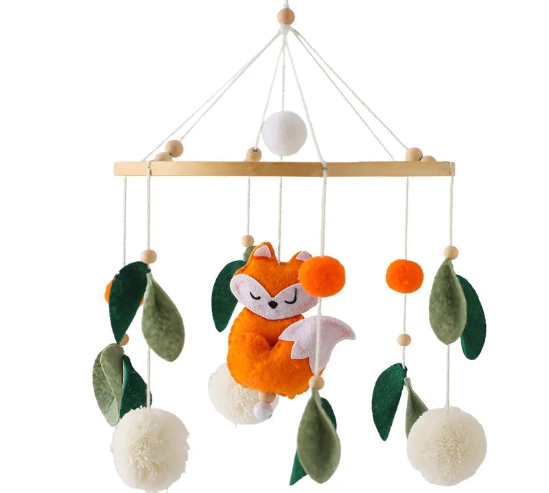 Wooden Crib Mobile Toy