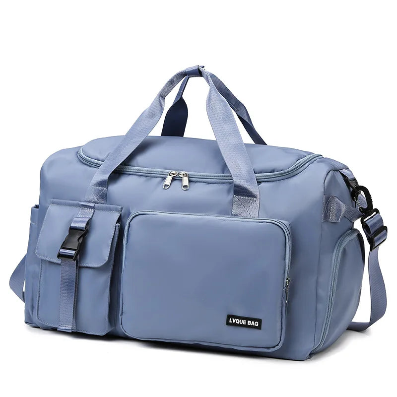 waterproof duffel bag with trolley sleeve