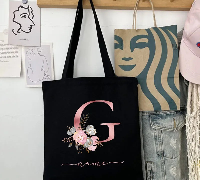 Personalized Canvas Tote Bag