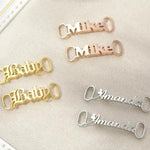 stylish metal shoe buckle for sneakers and boots