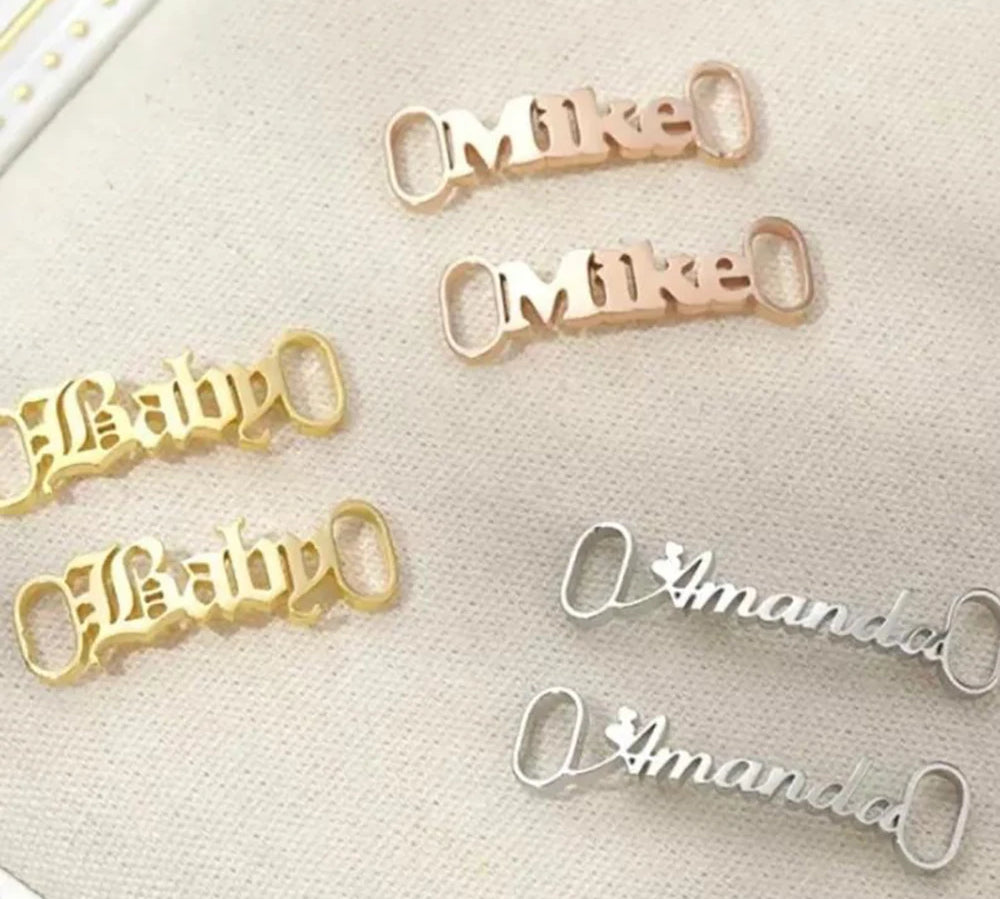 stylish metal shoe buckle for sneakers and boots