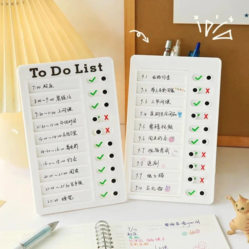 Self-Discipline Checklist Planner