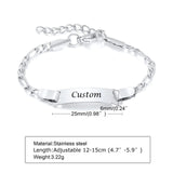 Custom Baby Name Bracelet Gift