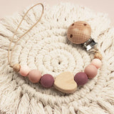 Custom Name Wooden Pacifier Chain
