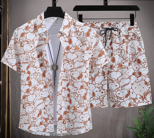 Men vacay Beach shorts Set