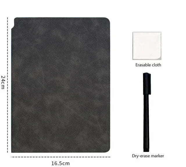 A5 Reusable Whiteboard Notebook