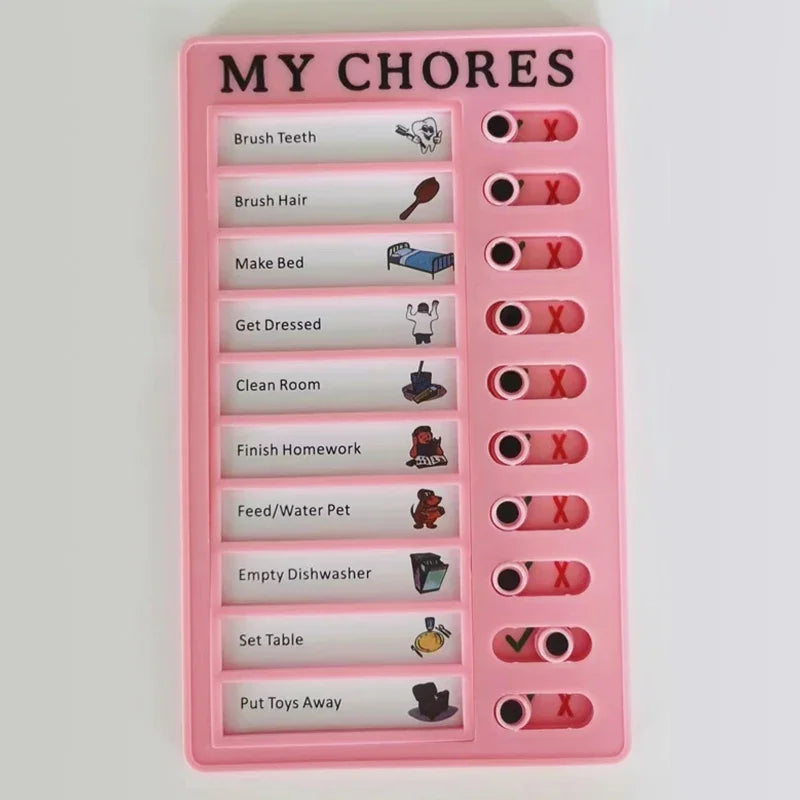 Self-Discipline Checklist Planner