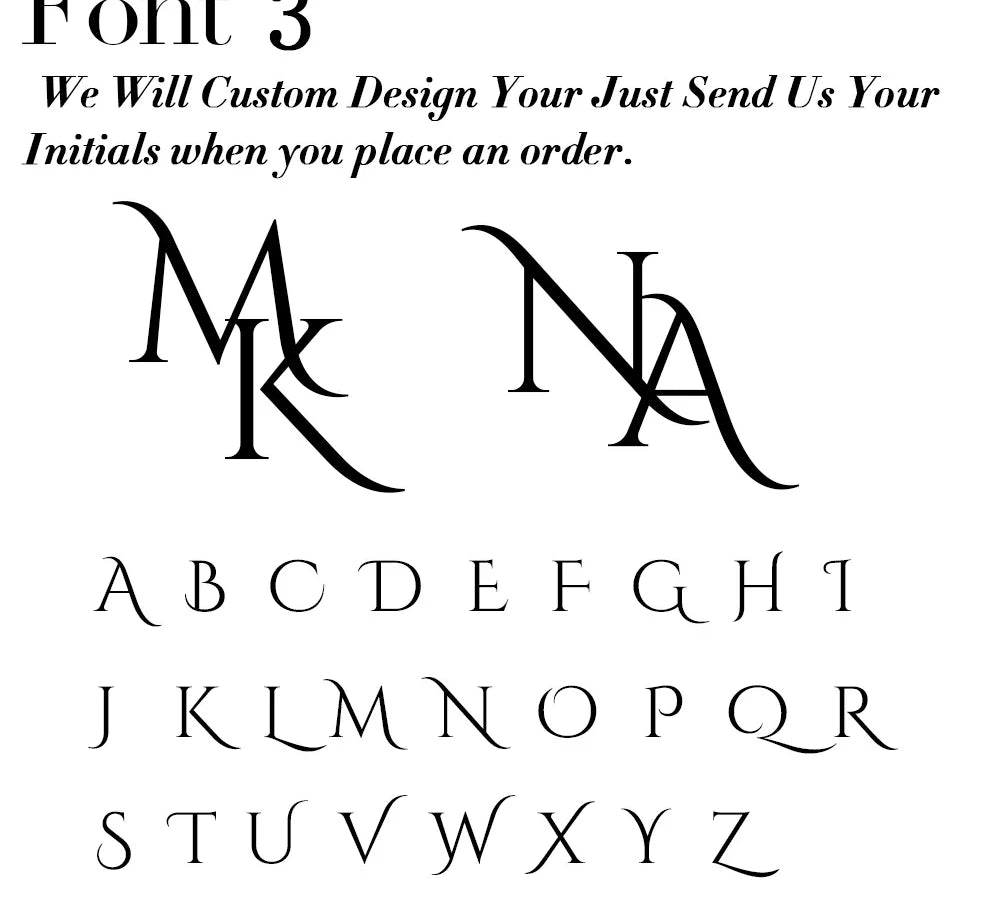 Custom Name Cufflinks