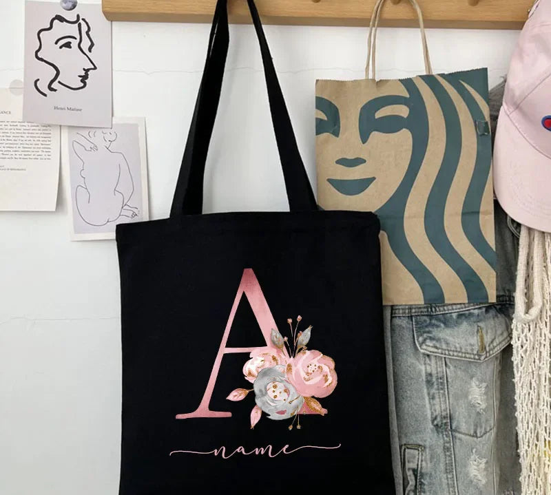 Personalized Canvas Tote Bag