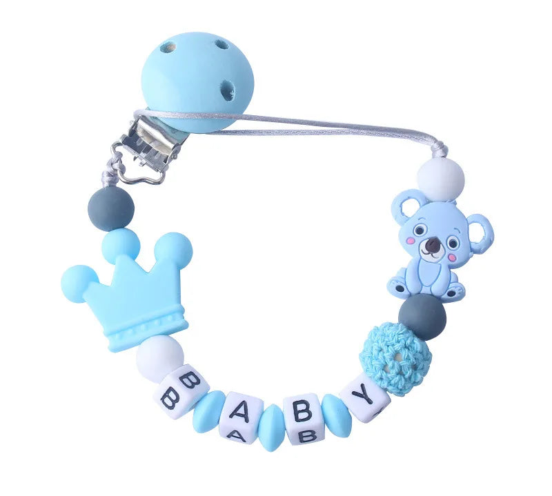 Personalized Name Pacifier Chain