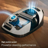 Classic C1 Miele vacuum cleaning hardwood floor