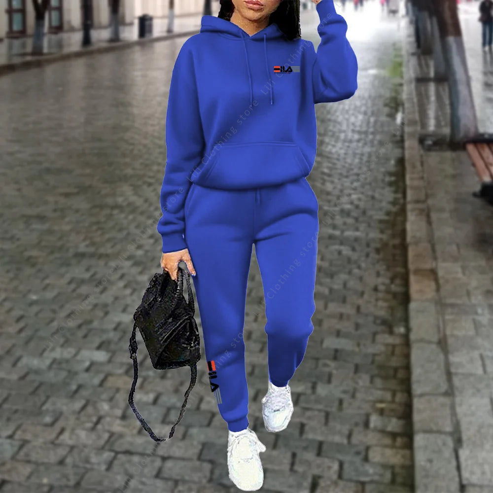 Women's Tracksuit Hoodies |2PCS Suit Winter Sports  Outfits