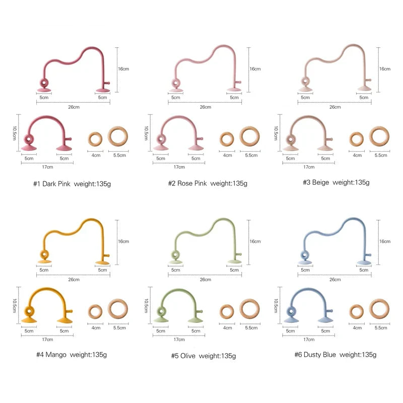 Wood Silicone Baby Teether