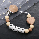 Personalized Name Baby Pacifier Clip
