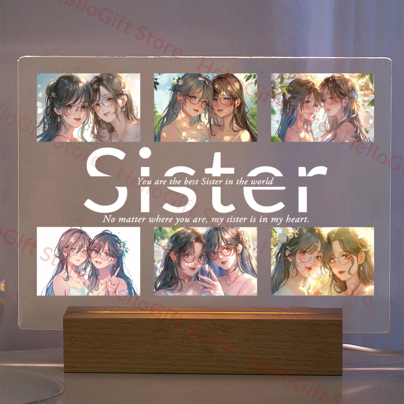 Custom 3D Acrylic Lamp