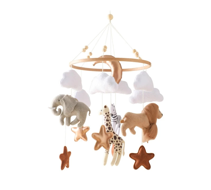 Wooden Crib Mobile Toy