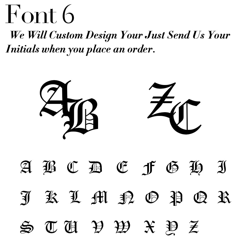 Tangula Custom Initial Tie Clip