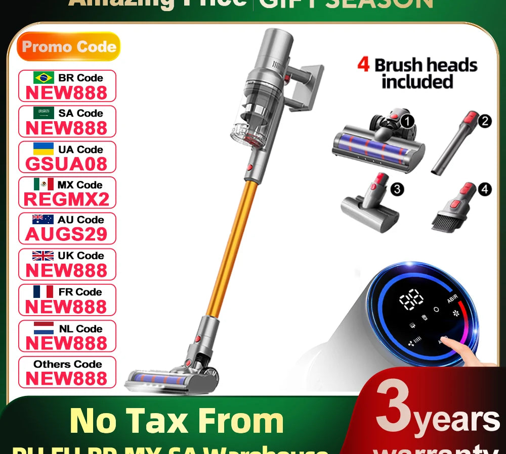 Portable handheld vacuum by ABIR for small messes
