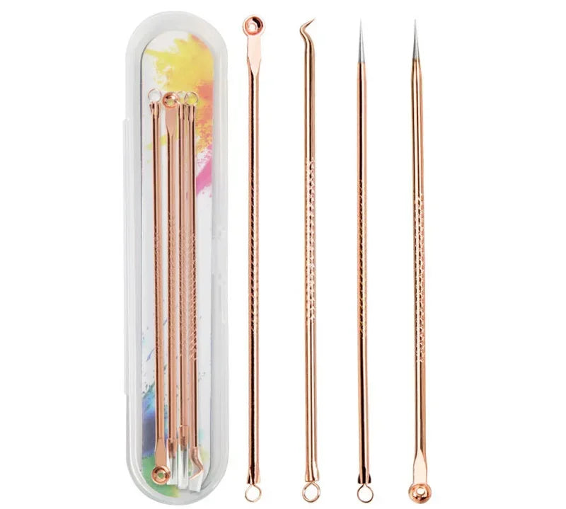 4PCS Acne Remover Tool Set