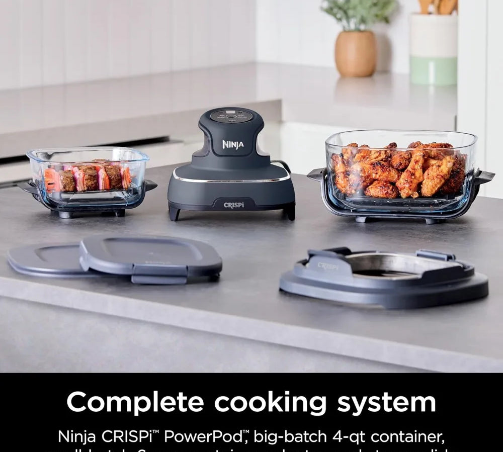 Lightweight and portable cooking set made from glass.