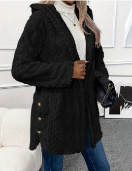 Women's Lazy Style Cardigan |Autumn Winter Latest 2025 Argyle Coat