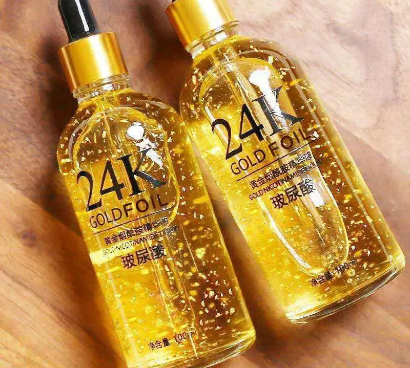 100ml 24K gold face serum for glowing skin