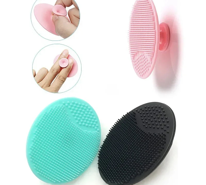 Silicone face cleansing brush for deep pore cleansing