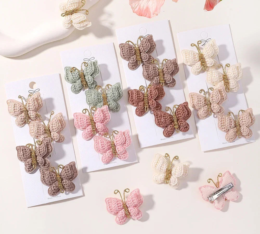 Cute bow hairpins for baby girl