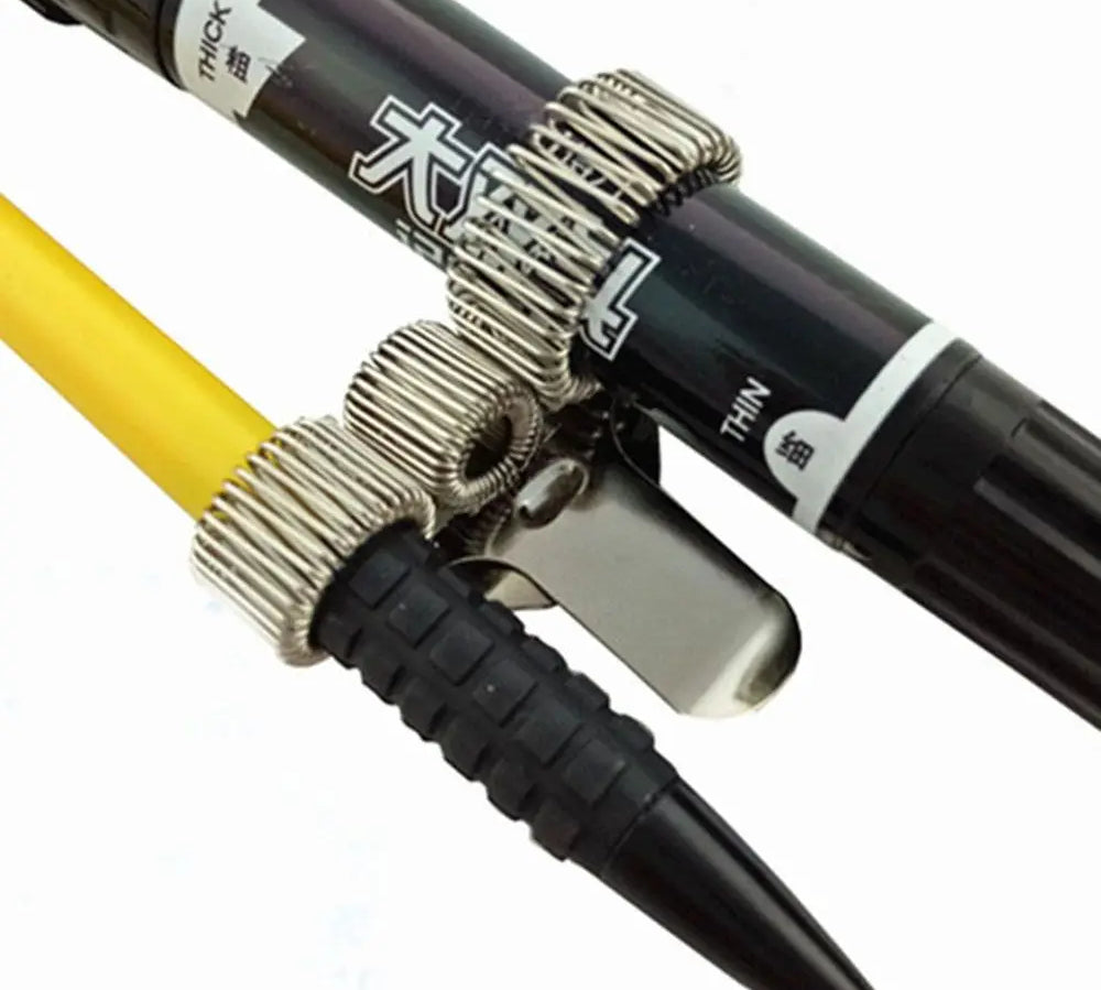 Sturdy pen holder clip for journals and planners