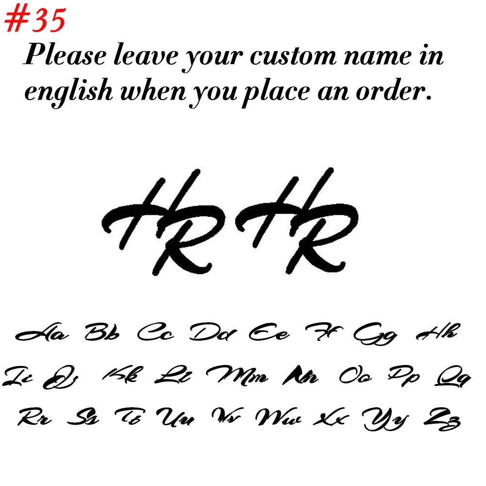 Custom Name Cufflinks