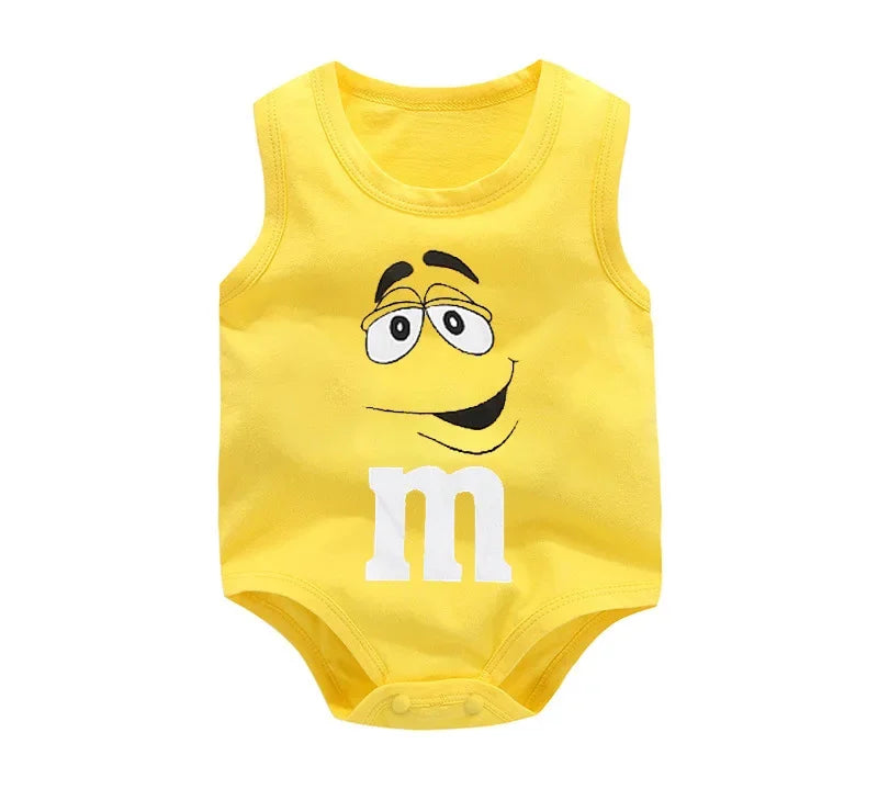 Newborn Letter Print Bodysuit