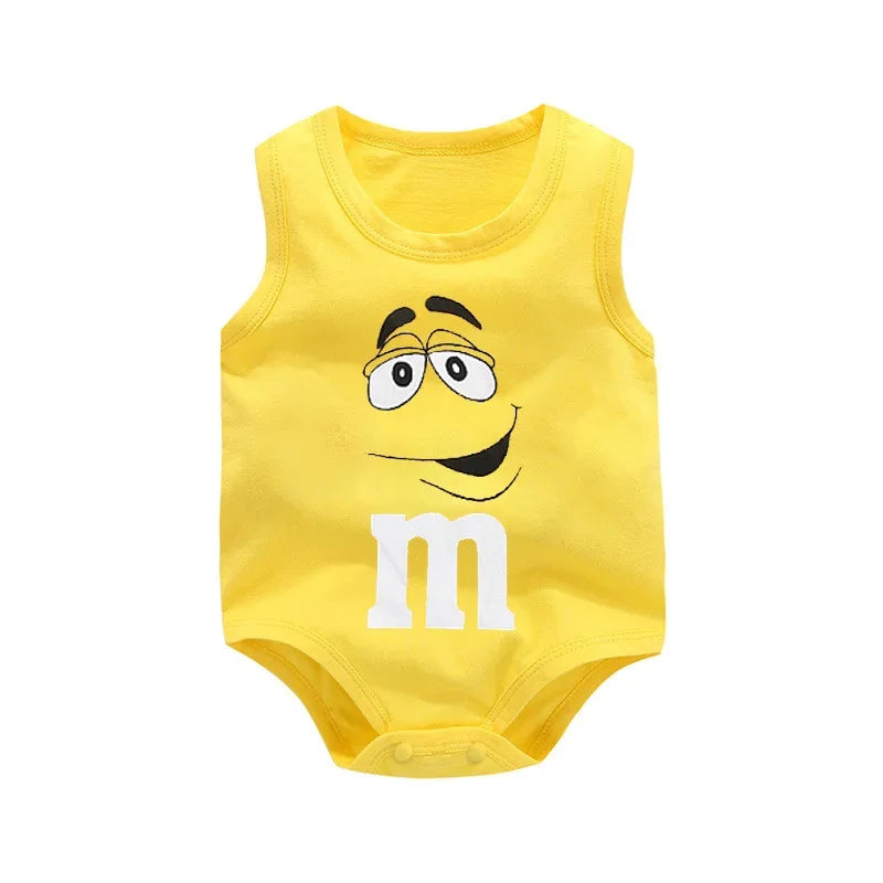 Newborn Letter Print Bodysuit