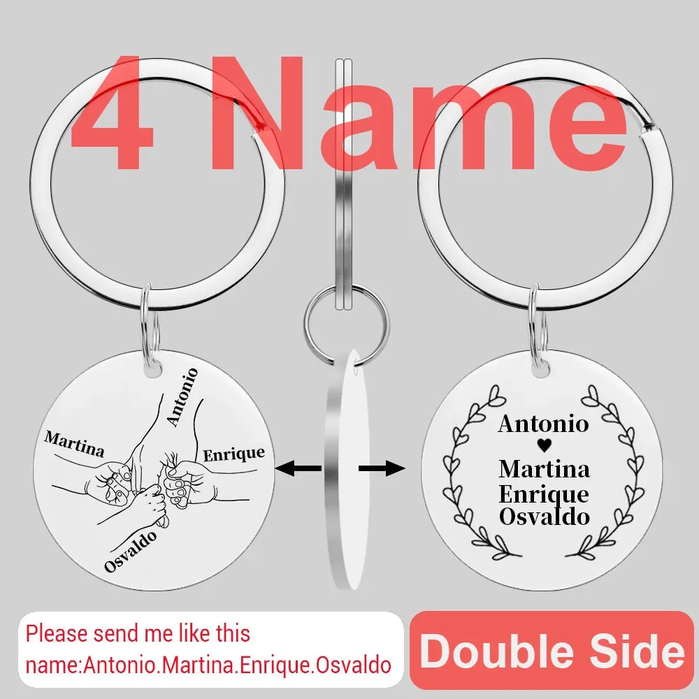 Personalized Love Keychain