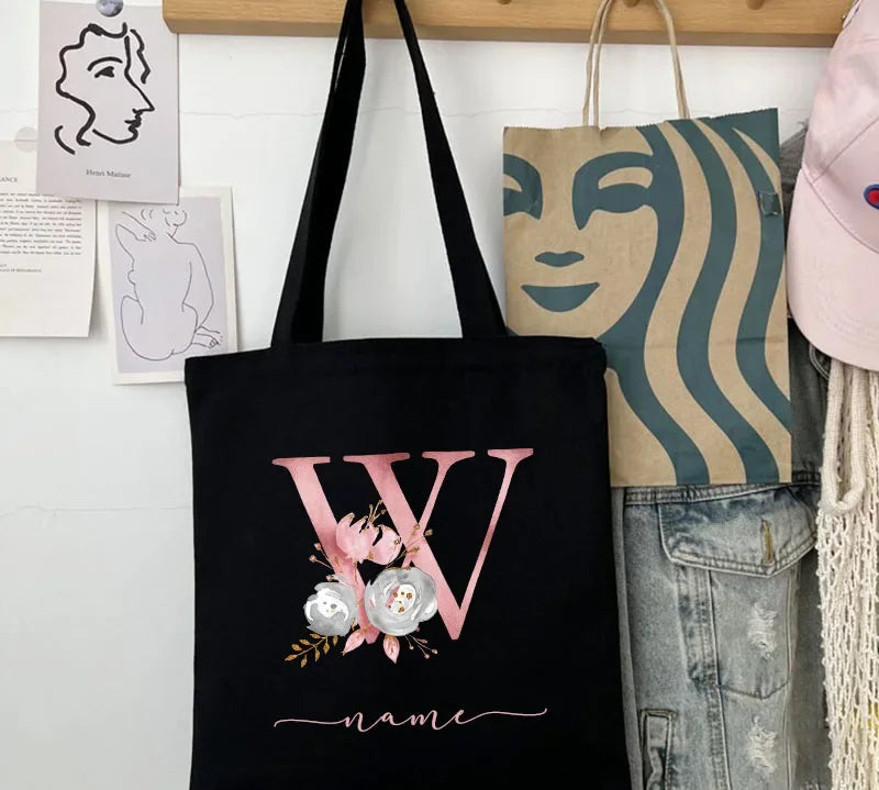 Personalized Canvas Tote Bag