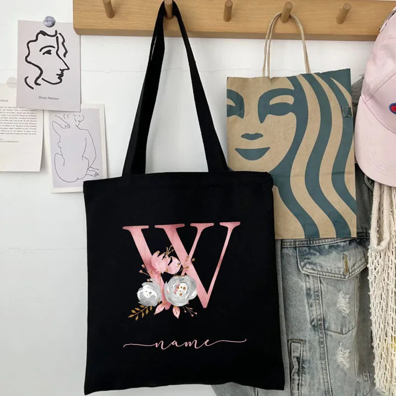 Personalized Canvas Tote Bag