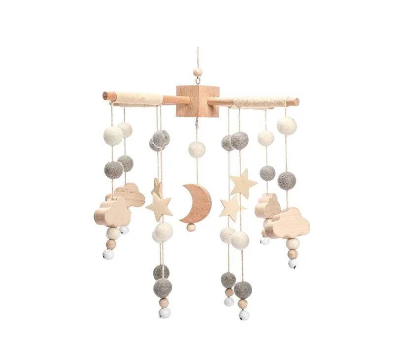 Wooden Crib Mobile Toy