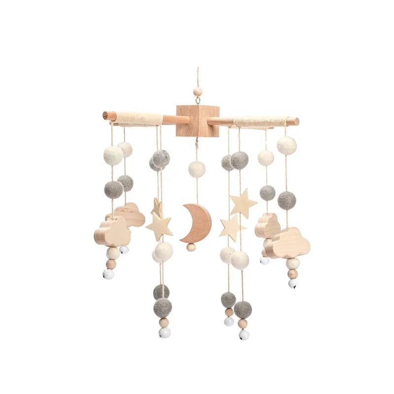Wooden Crib Mobile Toy