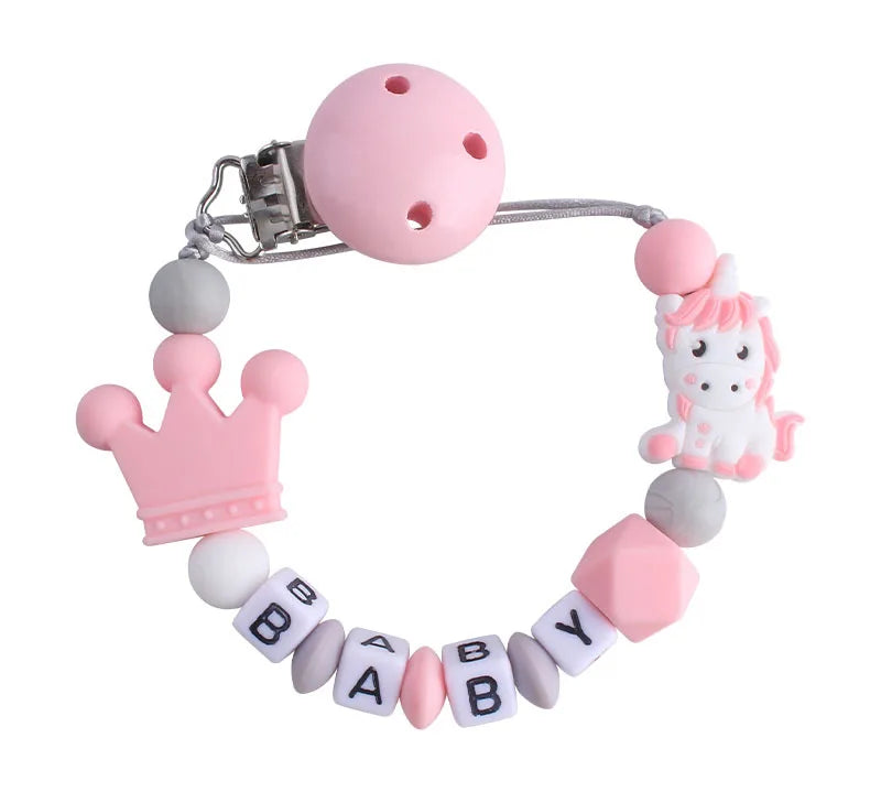 Personalized Name Pacifier Chain
