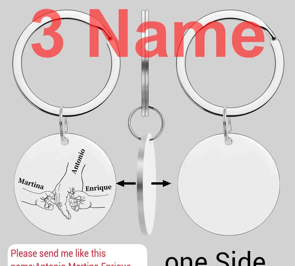 Personalized Love Keychain