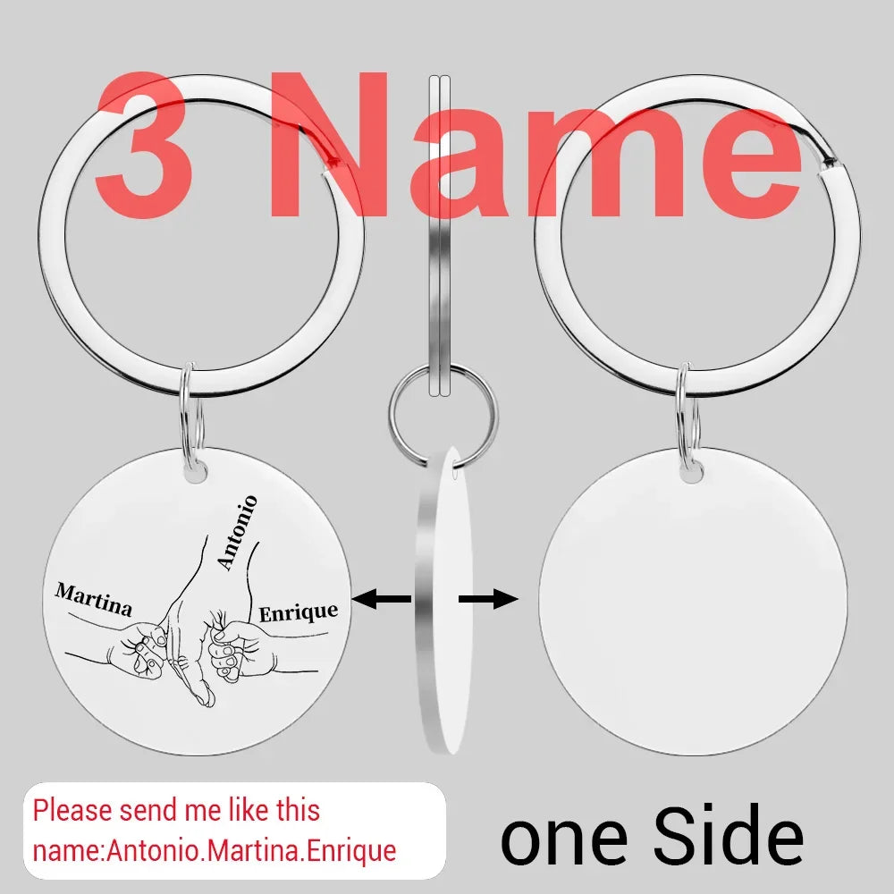 Personalized Love Keychain