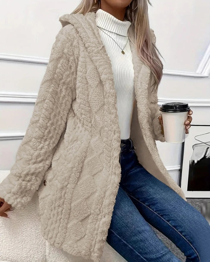 Women's Lazy Style Cardigan |Autumn Winter Latest 2025 Argyle Coat
