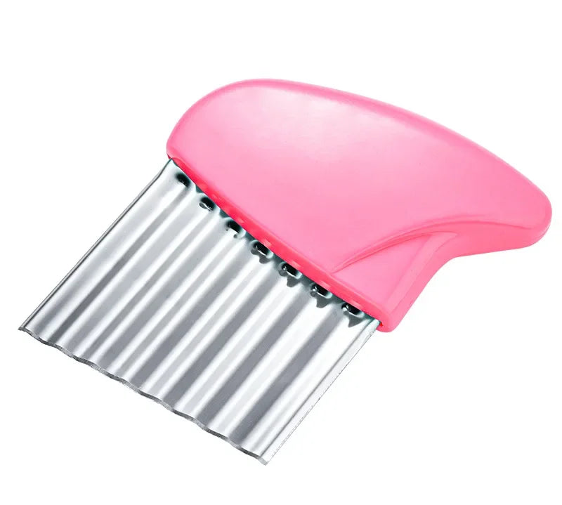 Wave-Shaped Potato Slicer