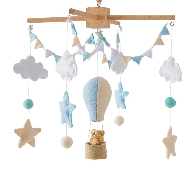 Wooden Crib Mobile Toy
