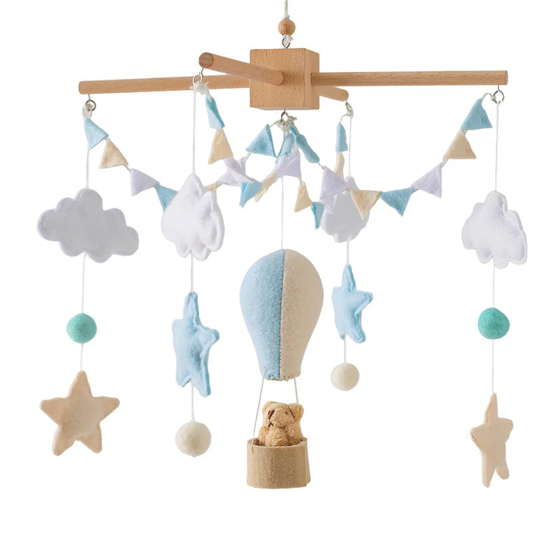 Wooden Crib Mobile Toy